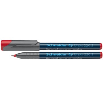 MARKER FOLIOPIS SCHNEIDER "S" 220 0,4MM CZERWONY