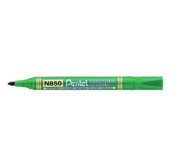 MARKER PENTEL N 850 OKRĄGŁY 1,5MM ZIELONY *gaz22