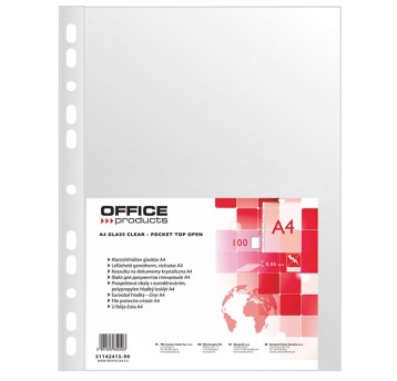 OKŁADKA OFERTOWA A4 /1 OPK=100 SZT/ KRYST.50MIC PB
