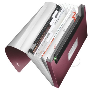 TECZKA A4 LEITZ Z 6 PRZEG.STYLE PP 3957-00-28 CZER